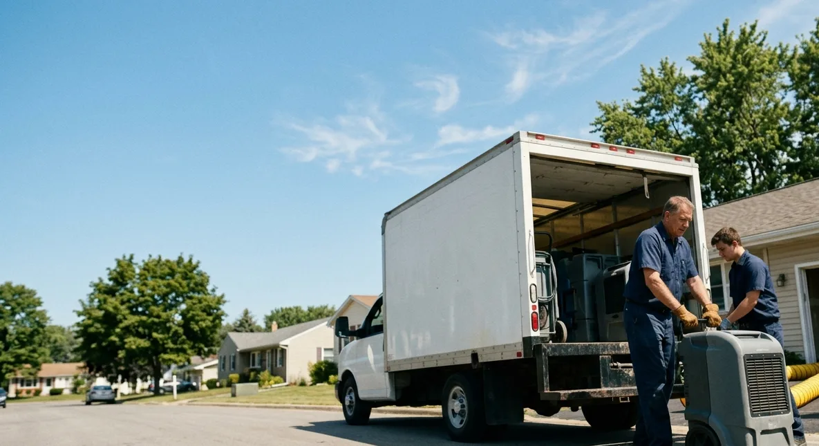 Water Damage Cleanup in Crestwood, IL near me